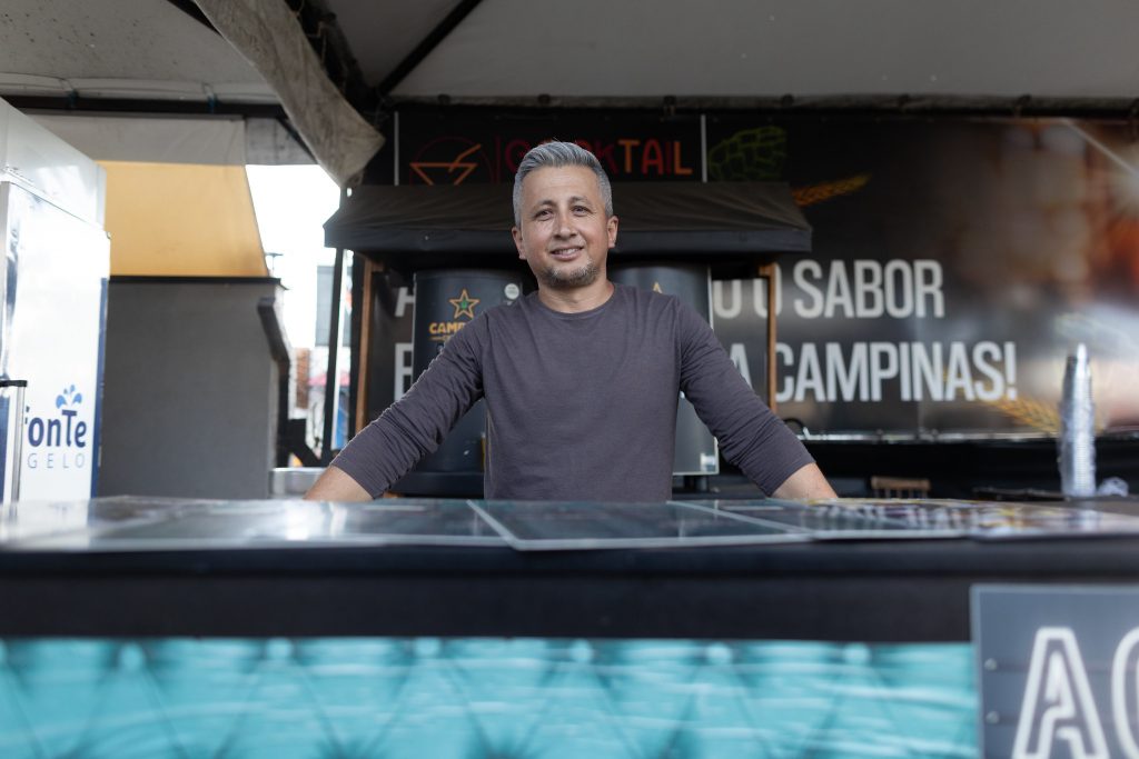 Dione Ferreira, empresário do setor de bebidas e morador do Parque Bandeirantes, em Sumaré