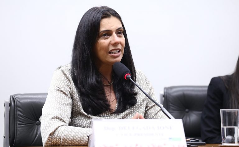 Reunião de Instalação e Eleição para o cargo de Presidente da comissão. Dep. Delegada Ione (AVANTE - MG)