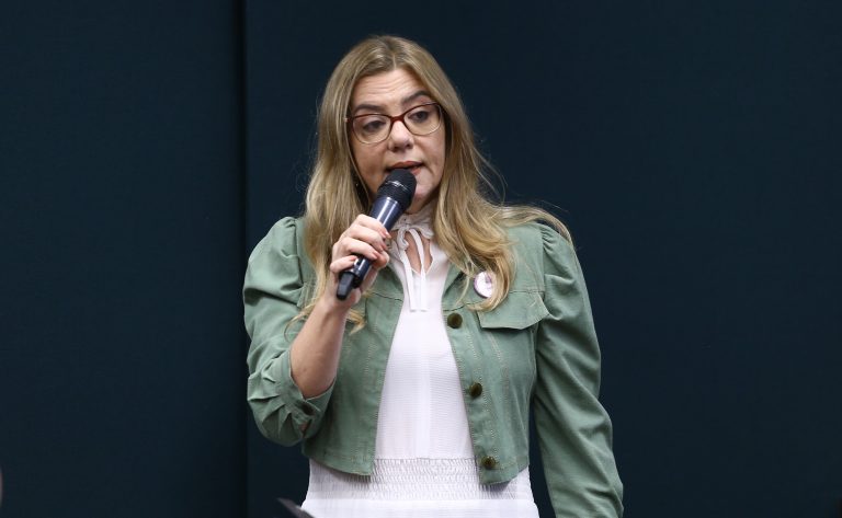 Audiência Pública – Assistência Fisioterapêutica em Obstetrícia. Diretora científica - Associação Brasileira de Fisioterapia em Saúde da Mulher - ABRAFISM, Cristine Homsi