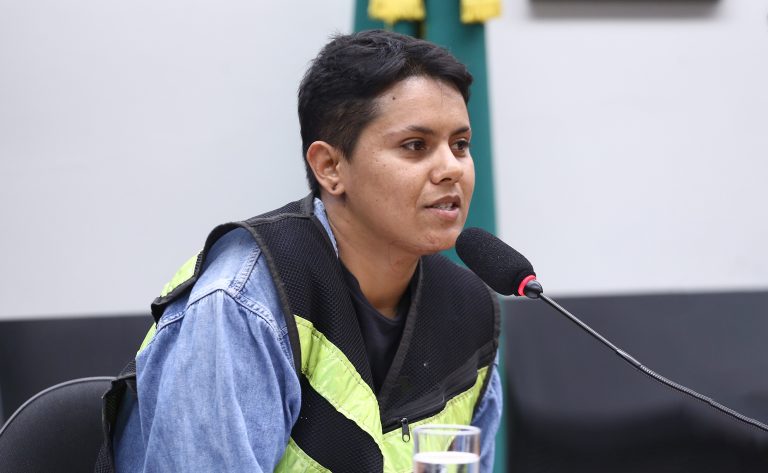 Audiência Pública - A Realidade dos entregadores de aplicativo no Brasil. Minas no Trecho - BH, Jessica Magalhães