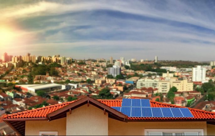 Energia - renováveis - energia solar - placas de energia solar