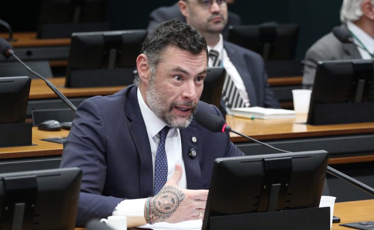 Deputado Marangoni (União-SP) fala em comissão da Câmara dos Deputados