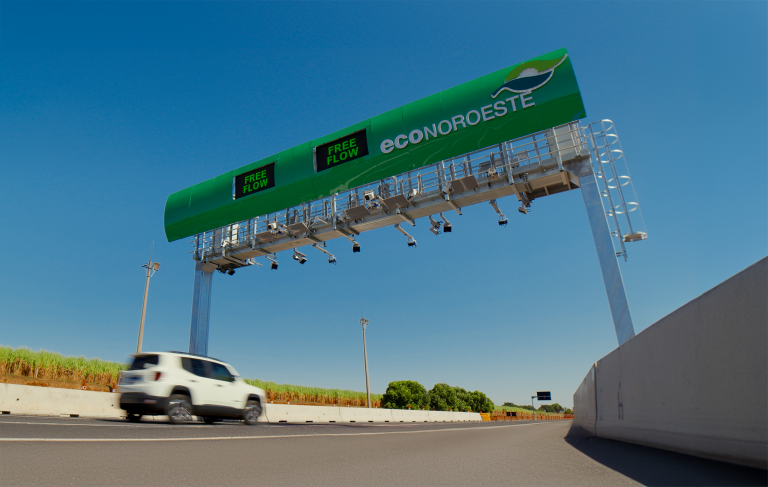 pedagio free flow sem cancela