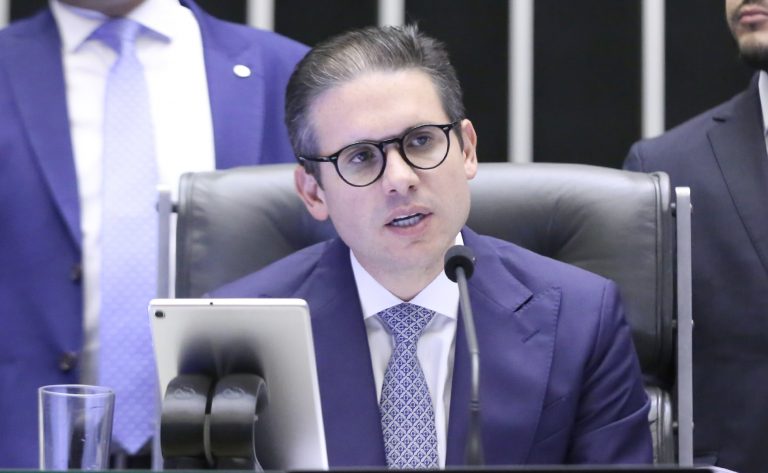 Presidente da Câmara dos Deputados, Hugo Motta (Republicanos-PB)