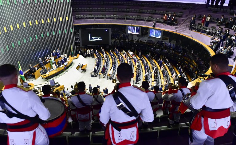 Sessão solene realizada no Plenário da Câmara dos Deputados