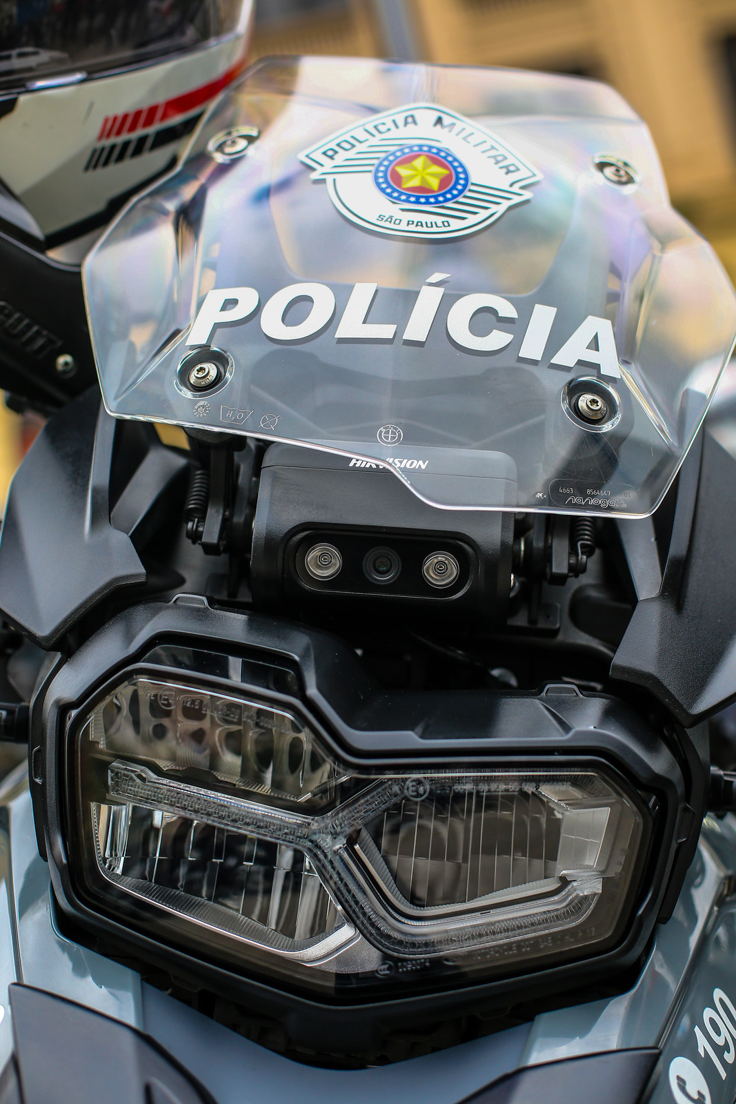 Entrega de câmeras do Smart Sampa para motos da Guarda Civil Metropolitana e da Polícia Militar