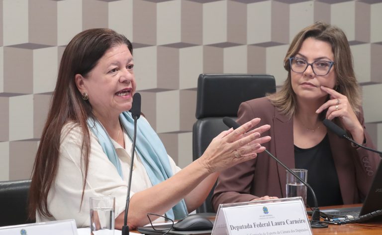 Audiência Pública – Vetos presidenciais à Lei nº 14.597/2023 - Lei Geral do Esporte. Dep. Laura Carneiro (PSD - RJ) e Senadora, Leila Barros (PDT - DF)