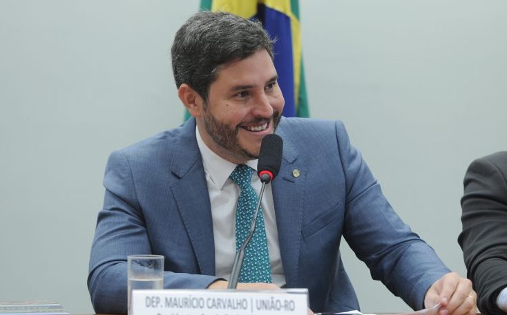 Instalação da comissão e eleição de presidente e vice-presidentes. Dep. Mauricio Carvalho (UNIÃO - RO)