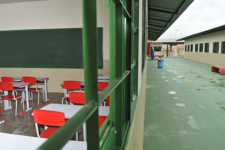 Sala de aula vazia