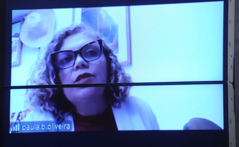 Audiência Pública - Tecnologia e inovação no envelhecimento. Coordenadora Geral das Políticas de Direitos da Pessoa Idosa em Situação de Vulnerabilidade e Discriminação Múltipla - Secretaria Nacional dos Direitos da Pessoa Idosa, Paula Batista de Oliveira