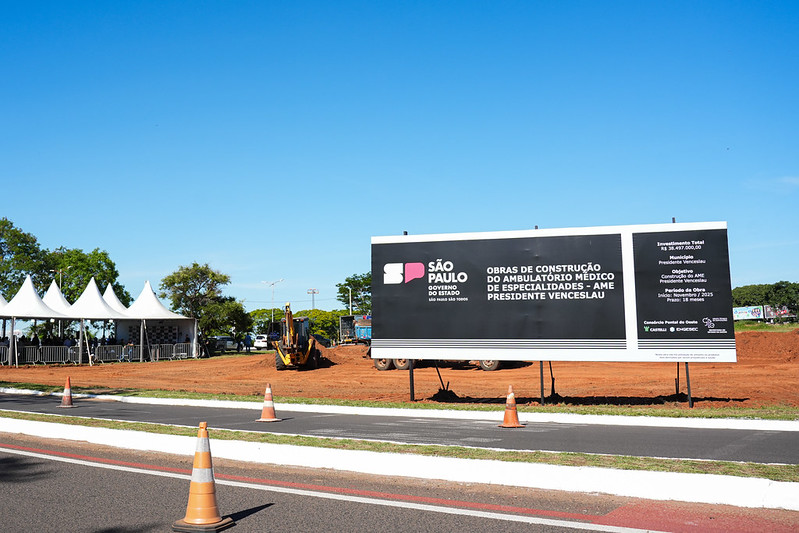 Lançamento da Pedra Fundamental e Anúncio de Início de Obras do Ambulatório Médico de Especialidades - AME