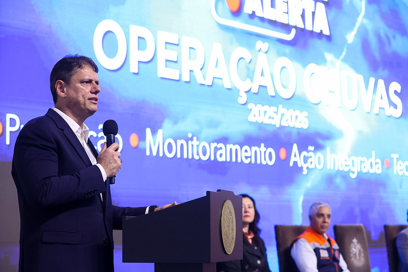 Lançamento da SP Sempre Alerta Operação Chuvas 2025/2026