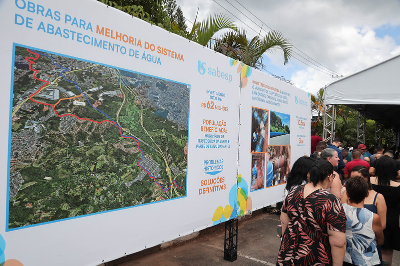 Entrega do Primeiro Trecho da Adutora da Alça Sudoeste