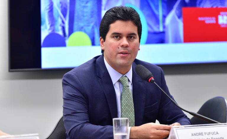 Apresentação das políticas públicas do Ministério do Esporte. Ministro de Estado - Ministério do Esporte, André Fufuca.