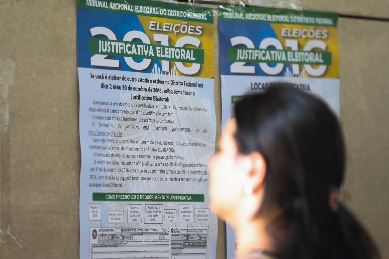 Eleições Justificativa Eleitoral