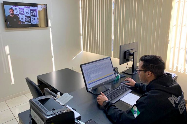 Segurança - geral - direito e justiça delegados ocorrências crimes criminosos tecnologia eficiência serviço público investigação policial inquéritos (flagrantes por videoconferência no Paraná)