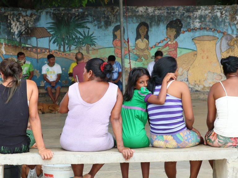 Direitos Humanos - geral - imigrantes venezuelanos - Venezuela - Boa Vista (RR), 13/02/2023, Abrigo desativado pela Operação Acolhida continua ocupado pelos indígenas venezuelanos da etnia Warao.