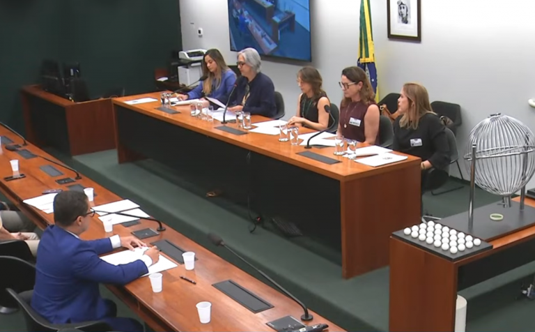 Reunião para realização do sorteio, no plenário 11