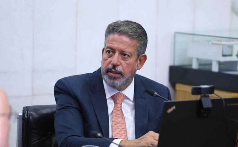 Reunião sobre a catástrofe no Rio Grande do Sul. Presidente da Câmara dos Deputados, Arthur Lira.