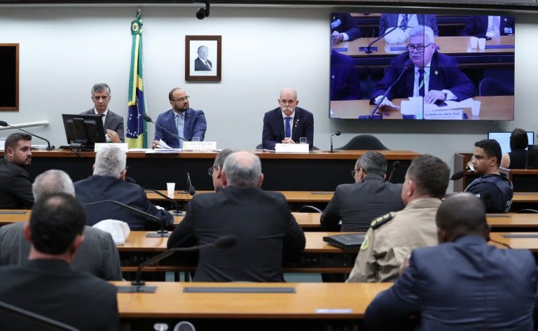 Audiência Pública - Ferramentas de Reconhecimento Facial e o Combate ao Crime. Dep. Capitão Alden(PL - BA); Dep. Sargento Fahur (PSD - PR)