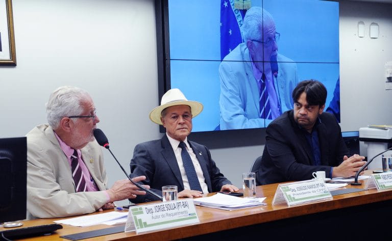 Audiência Pública - Situação das BRs 101 e 030 na Bahia e emenda do Orçamento para o RS. Dep. Jorge Solla (PT-BA). Dep. Joseildo Ramos (PT-BA). Diretor de Infraestrutura Rodoviária do DNIT - Departamento Nacional de Infraestrutura de Transportes - DNIT, Fábio Pessoa da Silva Nunes.