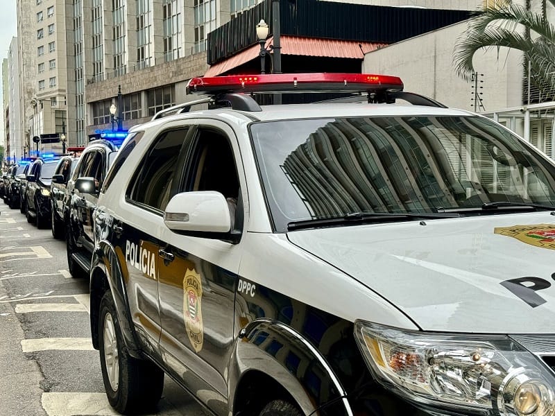Viatura da Polícia Civil de SP