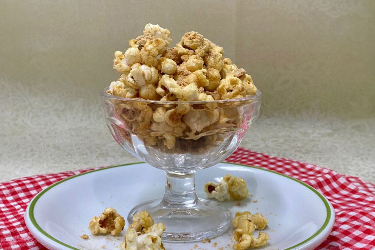 Pipoca gourmet criado na Etec Vargem Grande do Sul