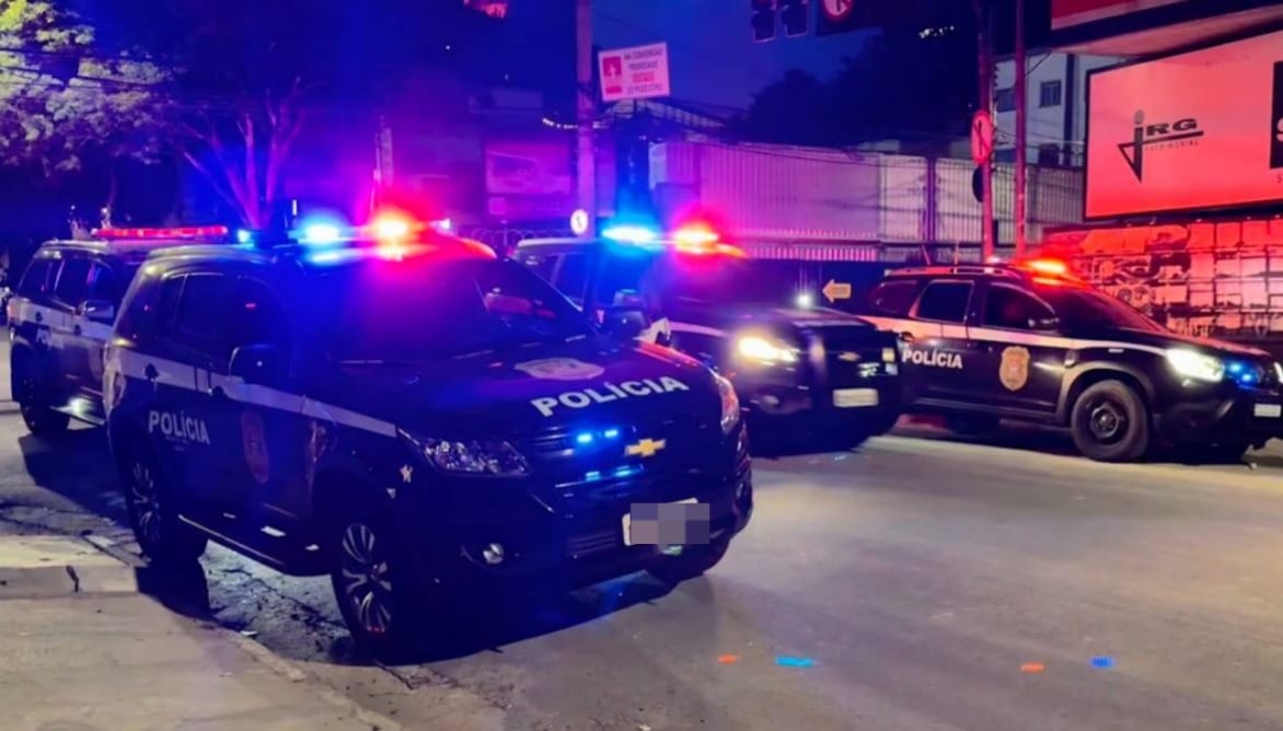 A ação da polícia faz parte da Operação Sem Sinal