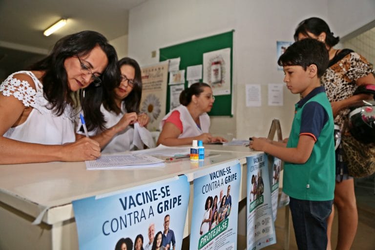 Saúde - campanhas - vacinação gripe imunização doenças respiratórias vírus