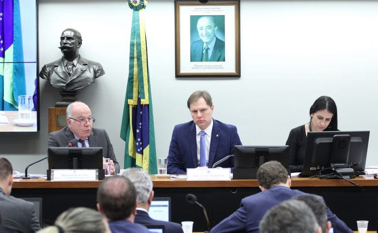 Reunião de Comparecimento de Ministro. Ministro das Relações Exteriores, embaixador Mauro Luiz Iecker Vieira e Dep. Lucas Redecker (PSDB - RS)