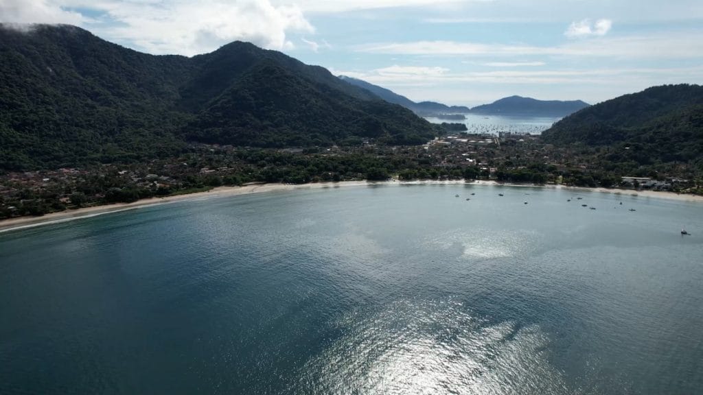 Praia em Ubatuba