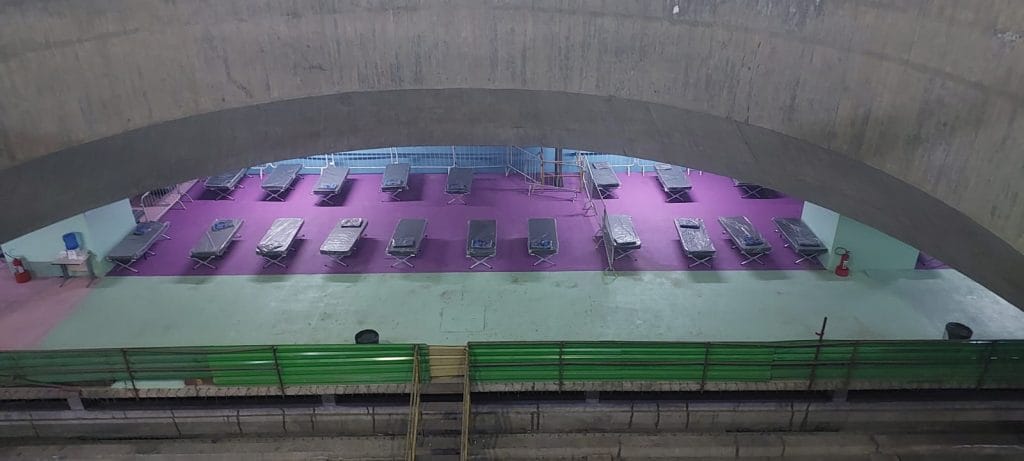 Abrigo durante o frio