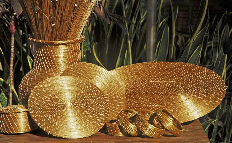Artesanato em Capim Dourado produzido no Jalapão