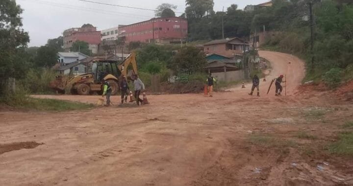 Pavimentação da Rua Sol Nascente em Itaboa começa com investimento de R$ 421 mil