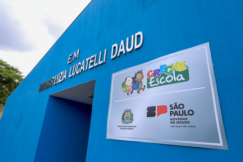 Inauguração da Creche Escola "E.M. Guiomar Luzia Lucatelli Daud"