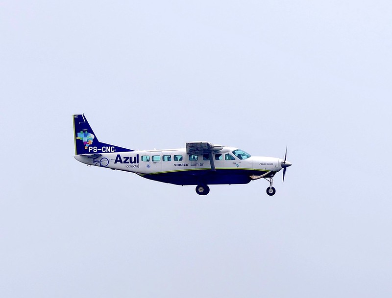 Recepção do Voo Inaugural da Azul Linhas Aéreas - Rota Campinas - Franca