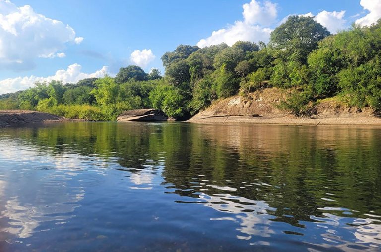 Trecho do Rio Camaquã