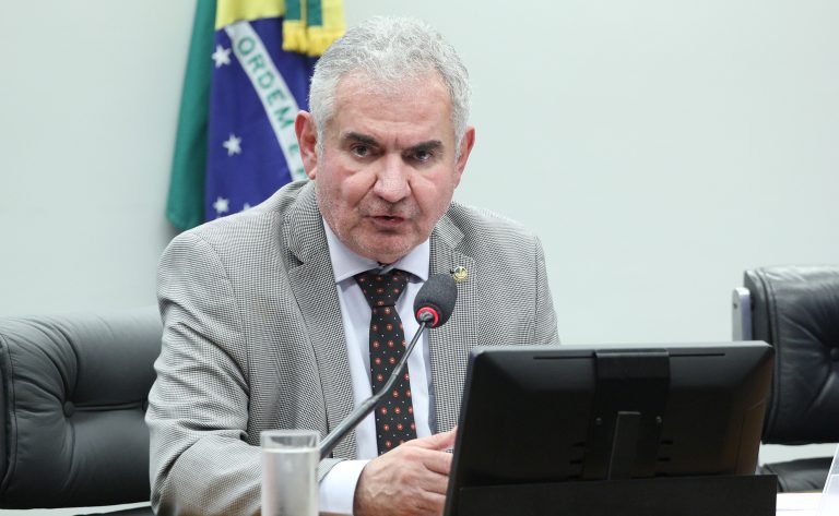 Senador Angelo Coronel em reunião de comissão