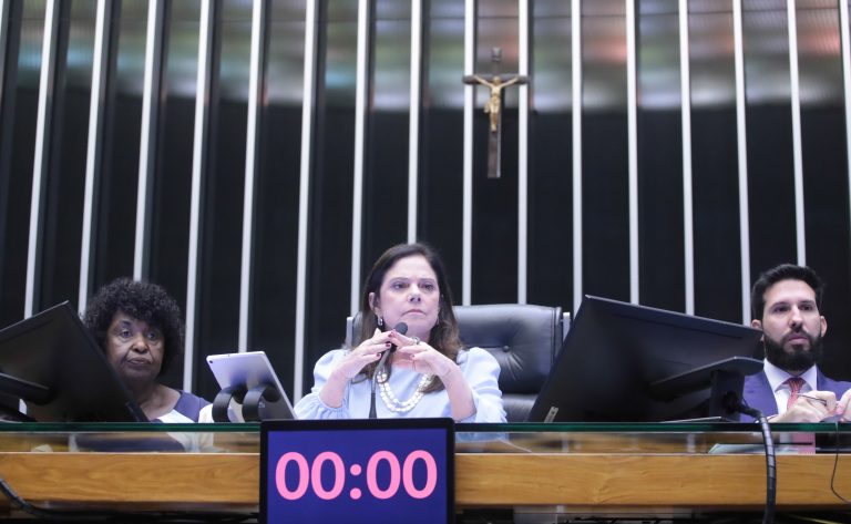 Discussão e votação de propostas legislativas. Dep. Benedita da Silva (PT - RJ) e Dep. Soraya Santos (PL - RJ)