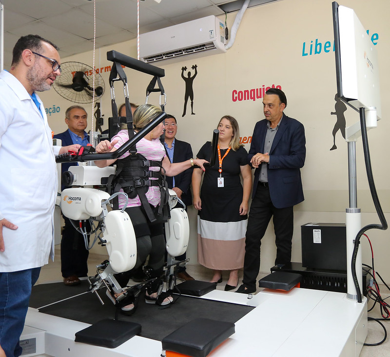 Visita ao Setor de Robótica da Rede de Reabilitação Lucy Montoro