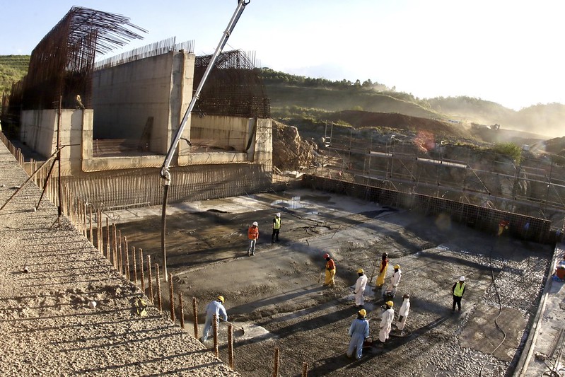 Visita a Barragem de Pedreira