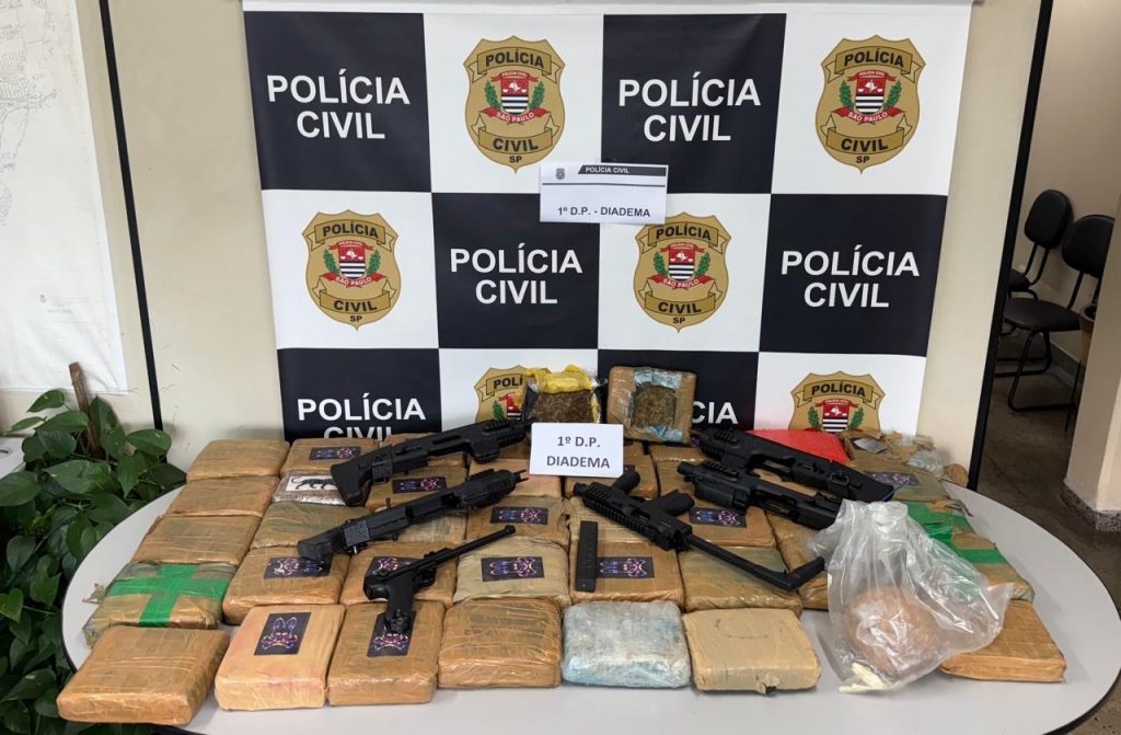 Apreensão da polícia