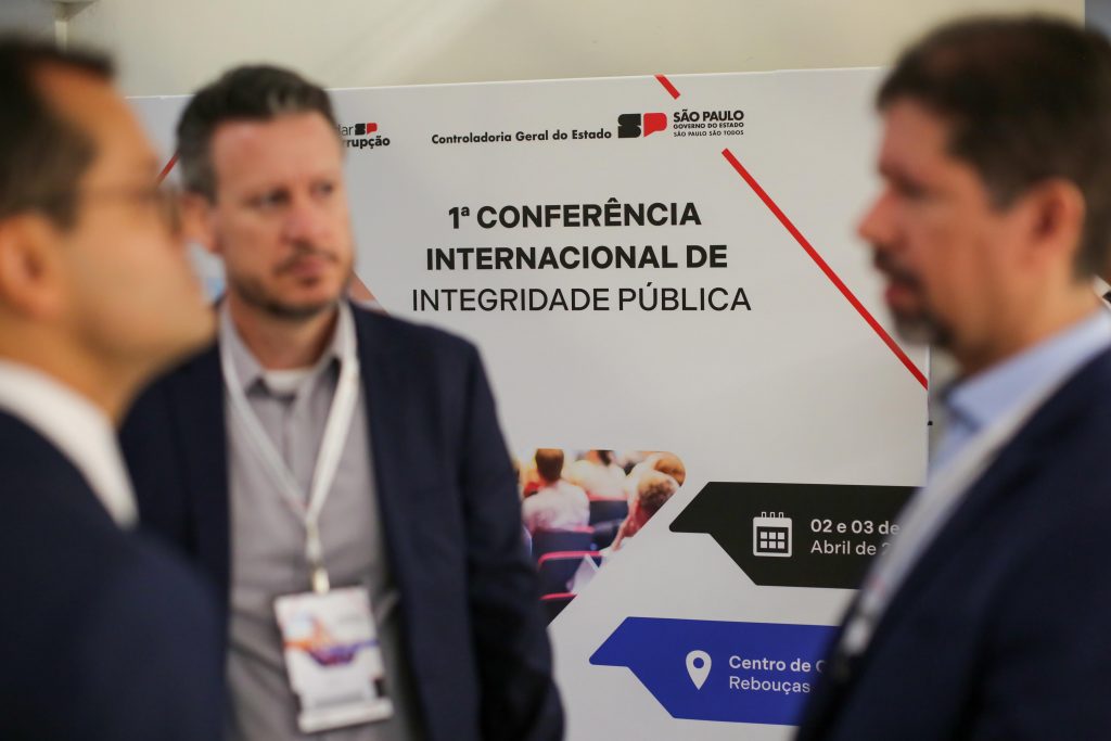 1ª Conferência Internacional de Integridade Pública, promovida pela CGE-SP