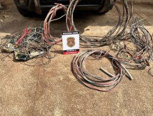 Polícia de SP apreende mais de 2 toneladas de cobre em operação contra receptação de metais
