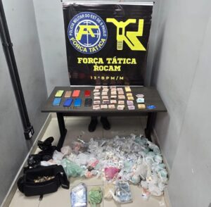 Polícia de São Paulo apreende drogas e material explosivo na Favela do Moinho
