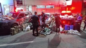 Trio é preso com mais de 1 tonelada de drogas em chácara no interior de São Paulo