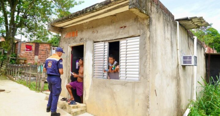 Operação Chuvas 2026: Governo de SP inauguranova sirene de alerta em área de risco de Santos