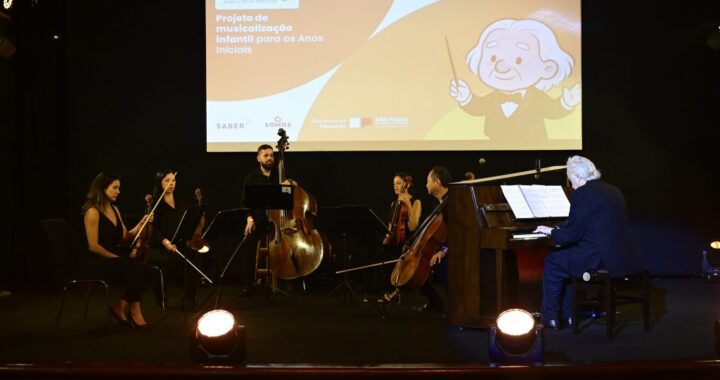 Novo projeto de musicalização vai beneficiar mais de 3 mil alunos em 50 escolas da capital de SP