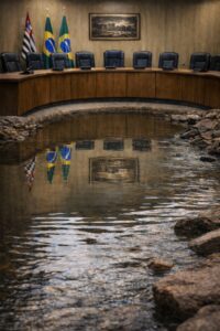 Legislativo omisso e “bosta na água” vão para onde a correnteza leva