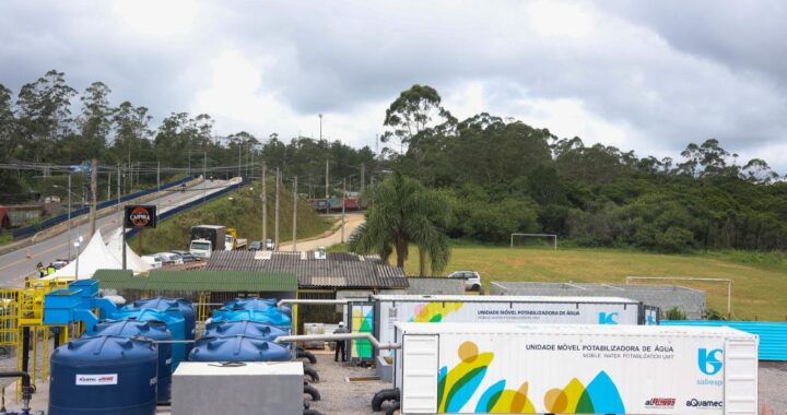 Com tecnologia de ponta, unidades móveis de tratamento de água vão dobrar produção da ETA Embu-Guaçu, na Grande SP